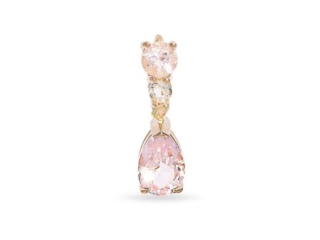 Bubble Gum Candyland Charm | 10K Yellow Gold For Cheap