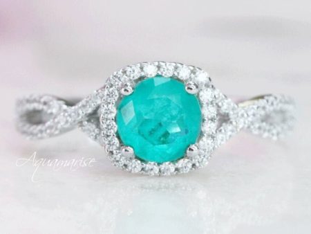 Lana Paraiba Tourmaline Ring- Sterling Silver Supply