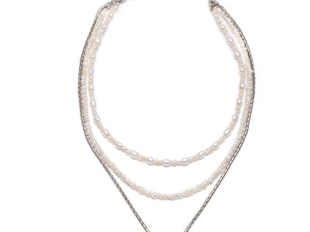 Hickory Necklace | Silver-Plated For Sale