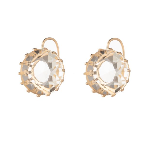 Roxy Earrings | Brass Plated Gold Online Hot Sale