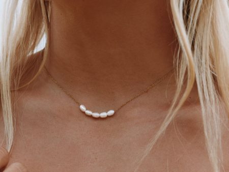 Dainty Freshwater Pearl Necklace Online Hot Sale