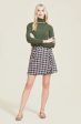 Woven Plaid Wrap Skirt | Olive Rose For Discount