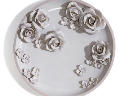 Rosette Tray | Ceramic Discount