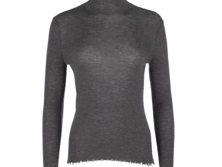 Light Turtleneck | Grey Online