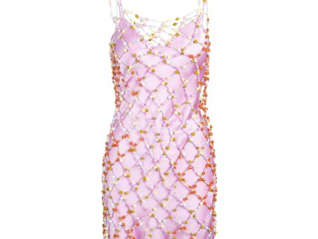 Beaded Cage Dress | Multi Discount