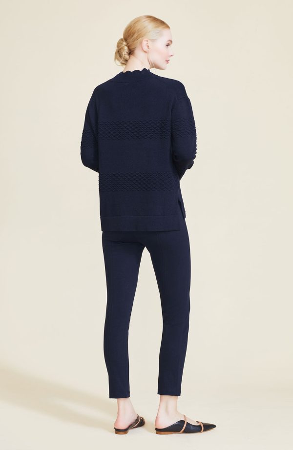 Ponte Susie Pant | Navy Online now