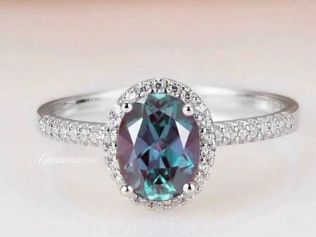 Iris Alexandrite Ring- Sterling Silver Online