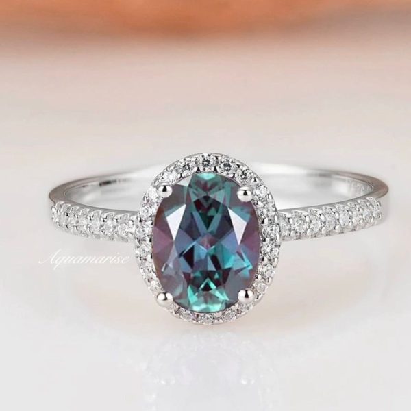 Iris Alexandrite Ring- Sterling Silver Online