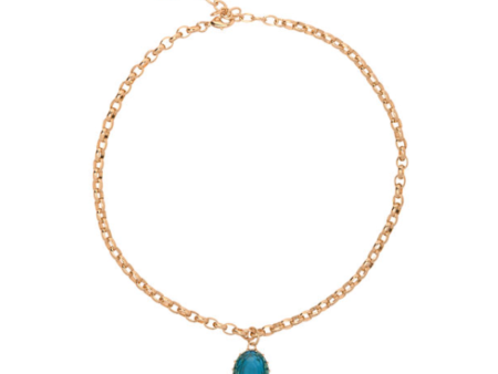 Pauly Necklace | Brass Plated Gold Online Hot Sale