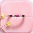 Ari Vintage Ruby Band- 14K Rose Gold Vermeil Discount