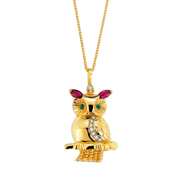 Mama Owl Necklace For Discount