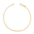 14K Gold Moon Cut Bracelet Cheap