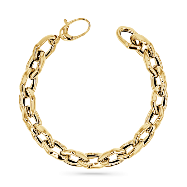 Chunky Sculptured Link Bracelet For Cheap