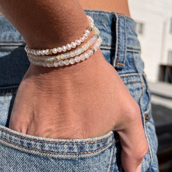 Pearl Beaded Bracelet For Discount