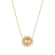 Sunburst Evil Eye Necklace Hot on Sale