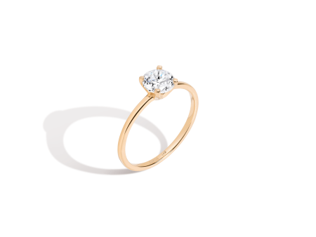 Round Solitaire Diamond Ring Online now