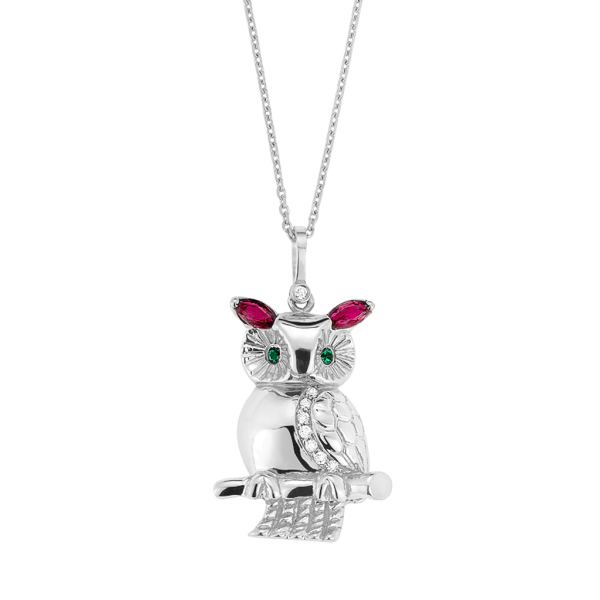 Mama Owl Necklace For Discount