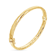 Puff Croissant Bangle For Discount