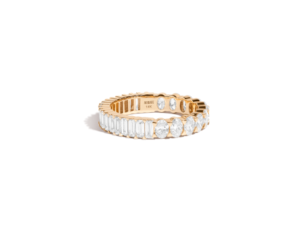 Two-in-One Lab Grown Diamond Eternity Ring Online