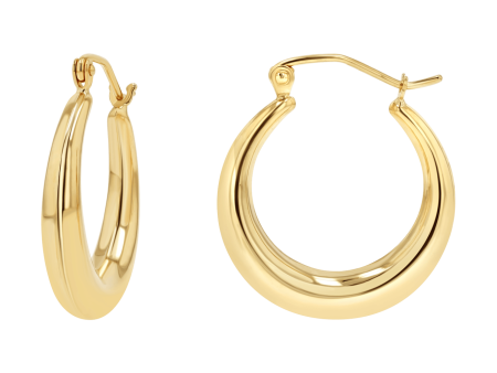 Tapered Hoop Earrings Discount