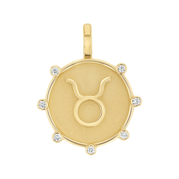 Zodiac Medallion Charm For Cheap