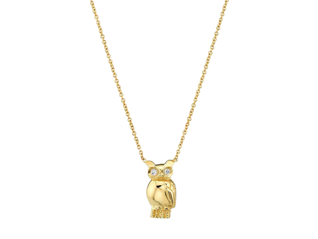 Kids Owl Necklace Online Hot Sale