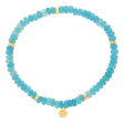 Paraiba Opal Stretch Bead Bracelet Online Hot Sale