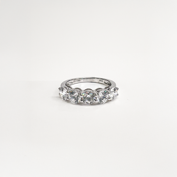 5-Stone Lab Grown Diamond Ring Online Sale