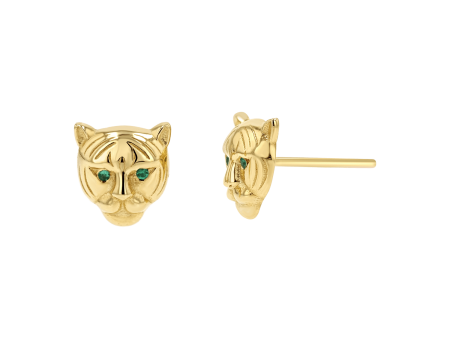 Tiger Stud Earrings Online