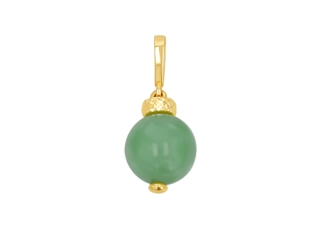 Bauble Jade Bead Charm on Sale