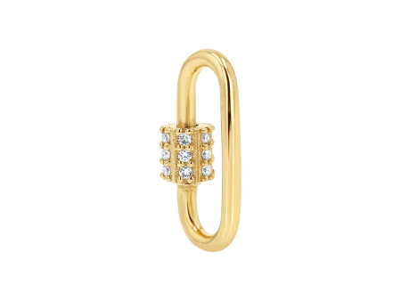 Diamond Barrel Charm Connector Online Hot Sale