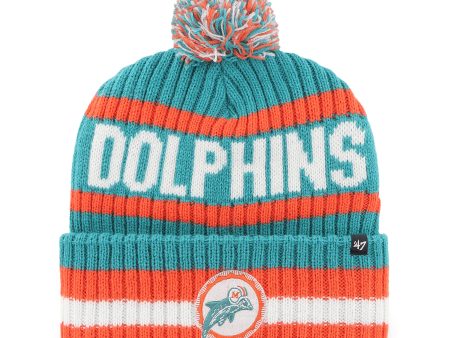 MIAMI DOLPHINS HISTORIC BERING  47 CUFF KNIT For Sale