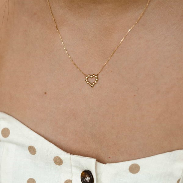 Cupola Heart Necklace For Cheap