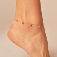 Heart Station Chain Anklet For Cheap