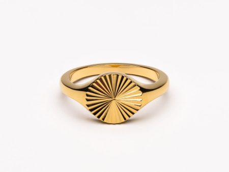 Sun Signet Ring For Cheap