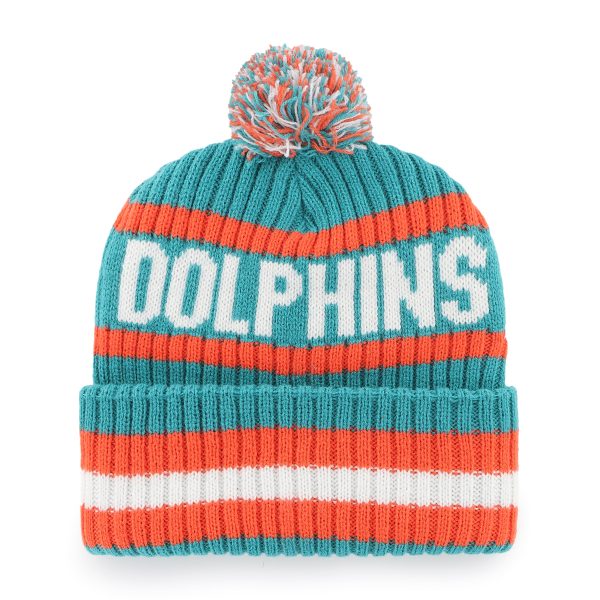 MIAMI DOLPHINS HISTORIC BERING  47 CUFF KNIT For Sale