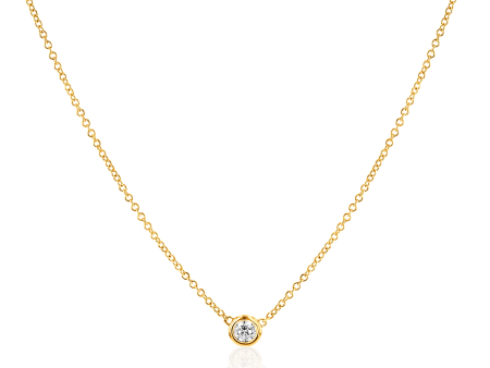 Kids Solitaire Diamond Necklace Sale