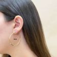 2mm Gold Tube Hoop Earrings Supply