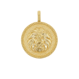 Zodiac Coin Medallion Charm For Sale