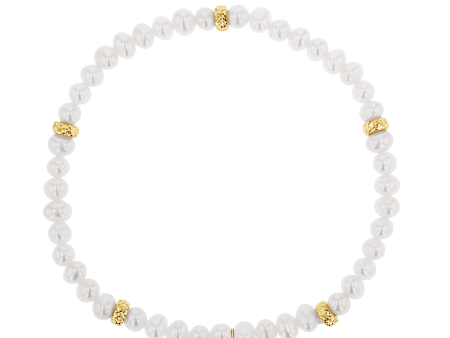 Pearl Beaded Bracelet For Discount