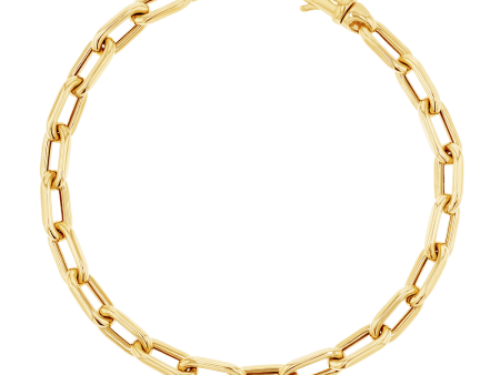 14K Grand Beverly Chain Bracelet on Sale