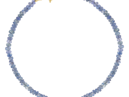 Blue Sapphire Faceted Bead Bracelet Online Sale