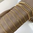 14K Grand Cuban Curb Link Bracelet For Sale