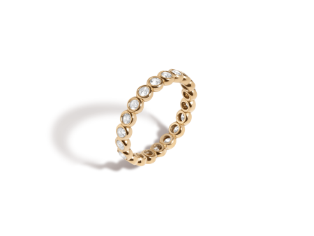 Diamond Bezel Eternity Ring Sale