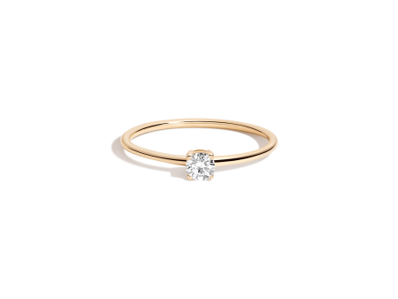 Round Lab Grown Diamond Ring For Discount