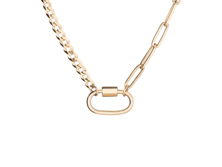 AURATE X KERRY: Lioness Chain Necklace Online now