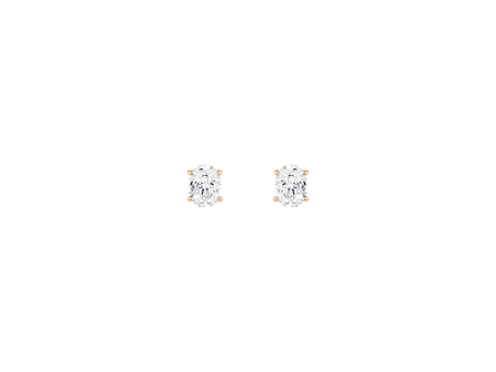 Luxury Oval Lab Grown Diamond Studs Online