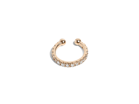 Mini Ear Cuff with Diamonds Discount