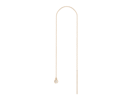 Birthstone Ear Chain Threader on Sale