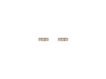 Mini Diamond Bar Earring Discount